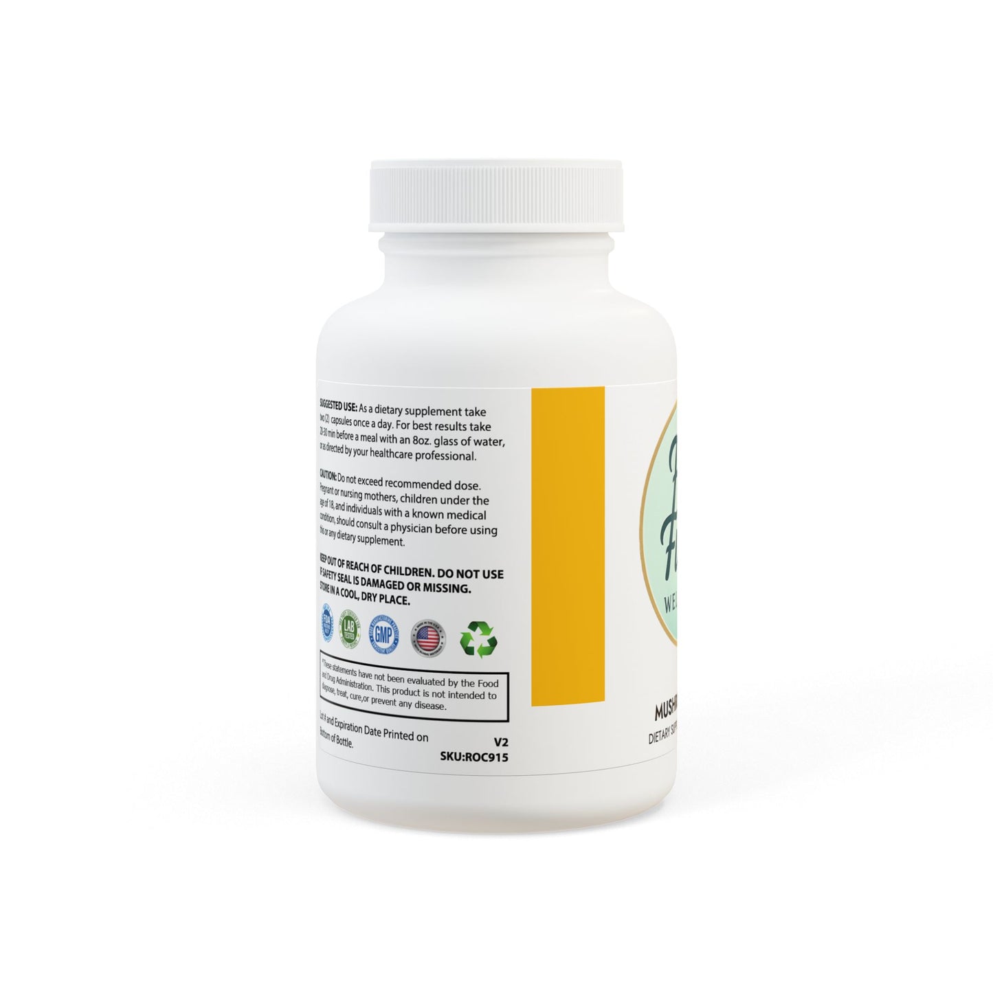 Mushroom Blend Supplement (60 Capsules)