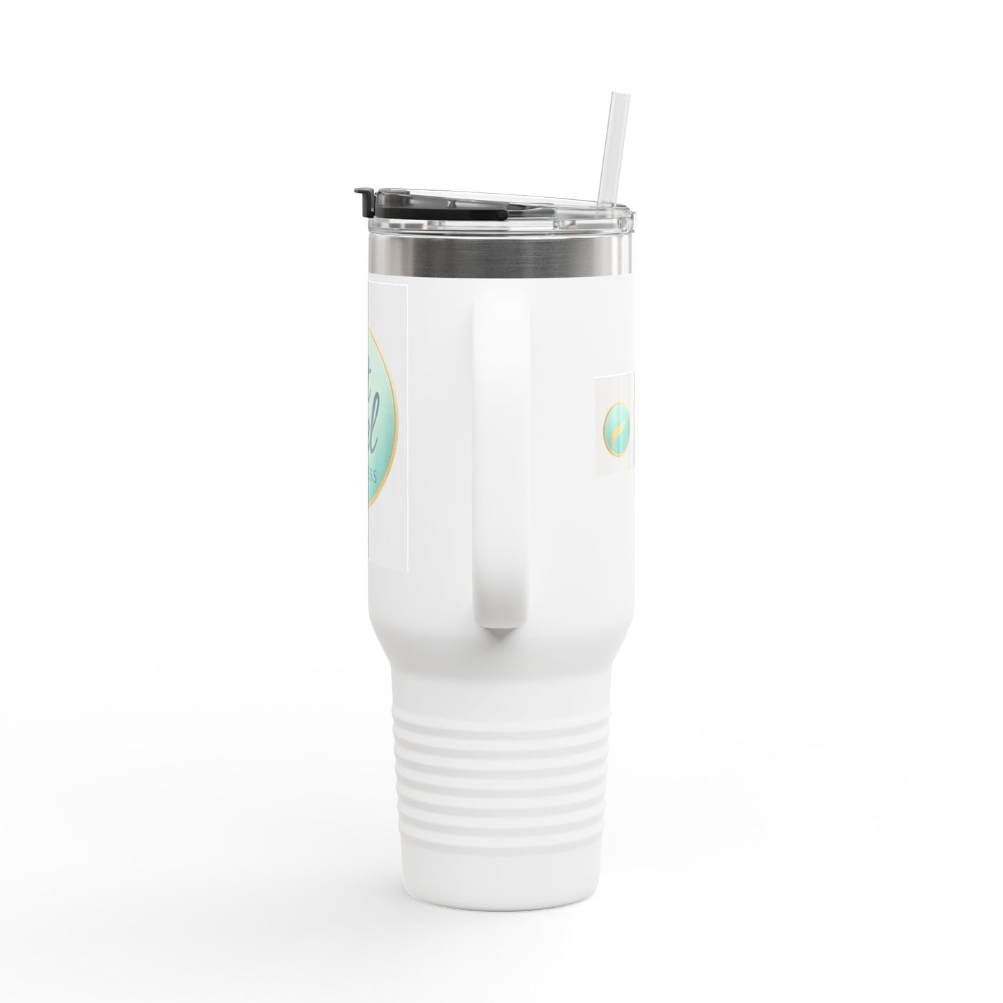 Fit Fuel Insulated Travel Mug | 40oz Large Coffee Cup for On-the-Go Hydration